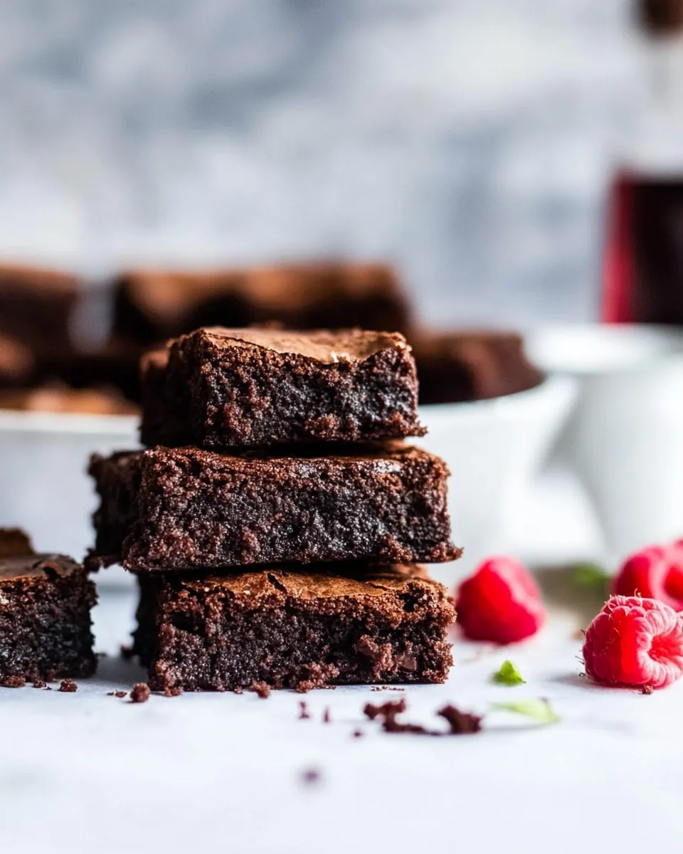 Easy Gluten Free Dairy Free Brownies