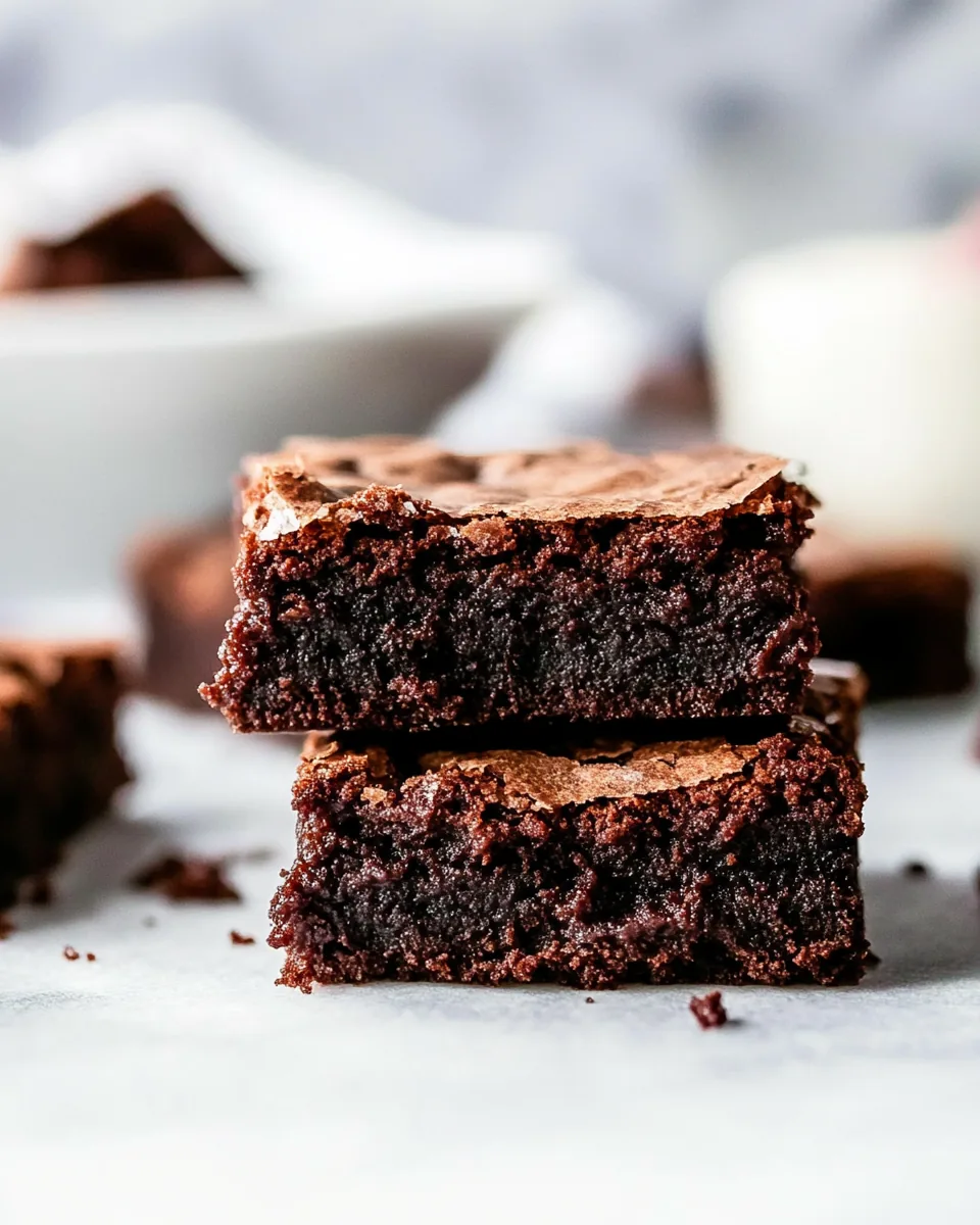 Easy Gluten Free Dairy Free Brownies