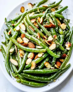 Easy Green Beans with Browned Butter Almondine