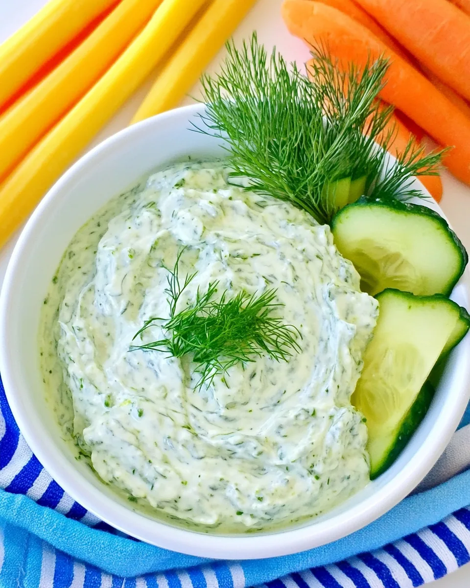 Easy Green Goddess Dip