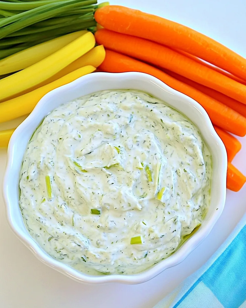 Easy Green Goddess Dip