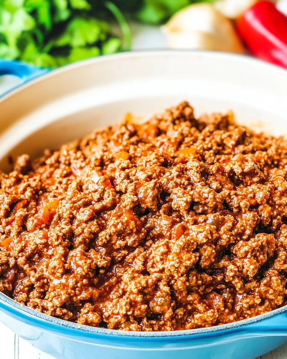 Easy Ground Beef Taco Meat