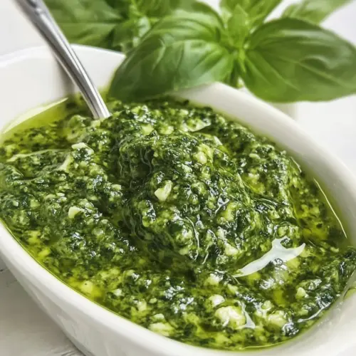 Easy Homemade Basil Pesto