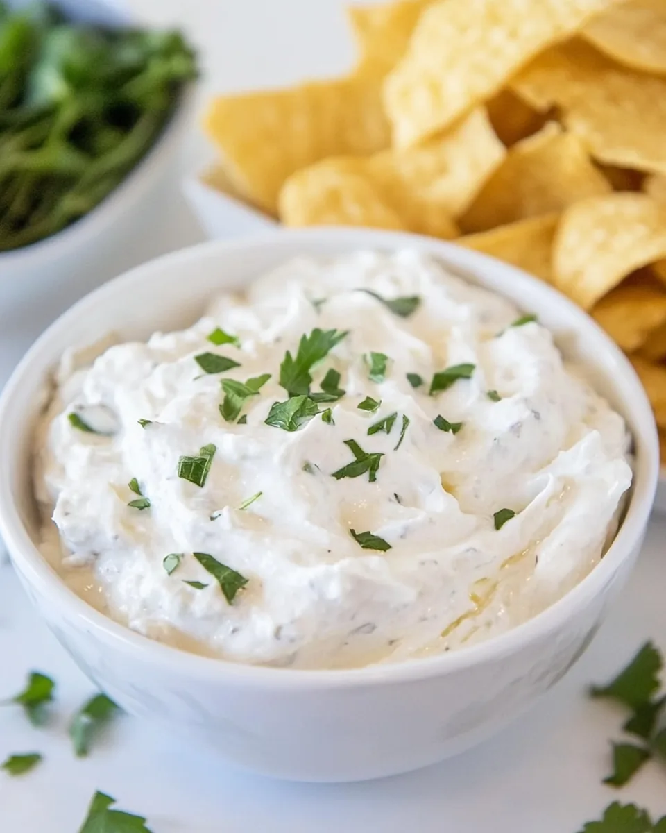 Easy Homemade Chip Dip