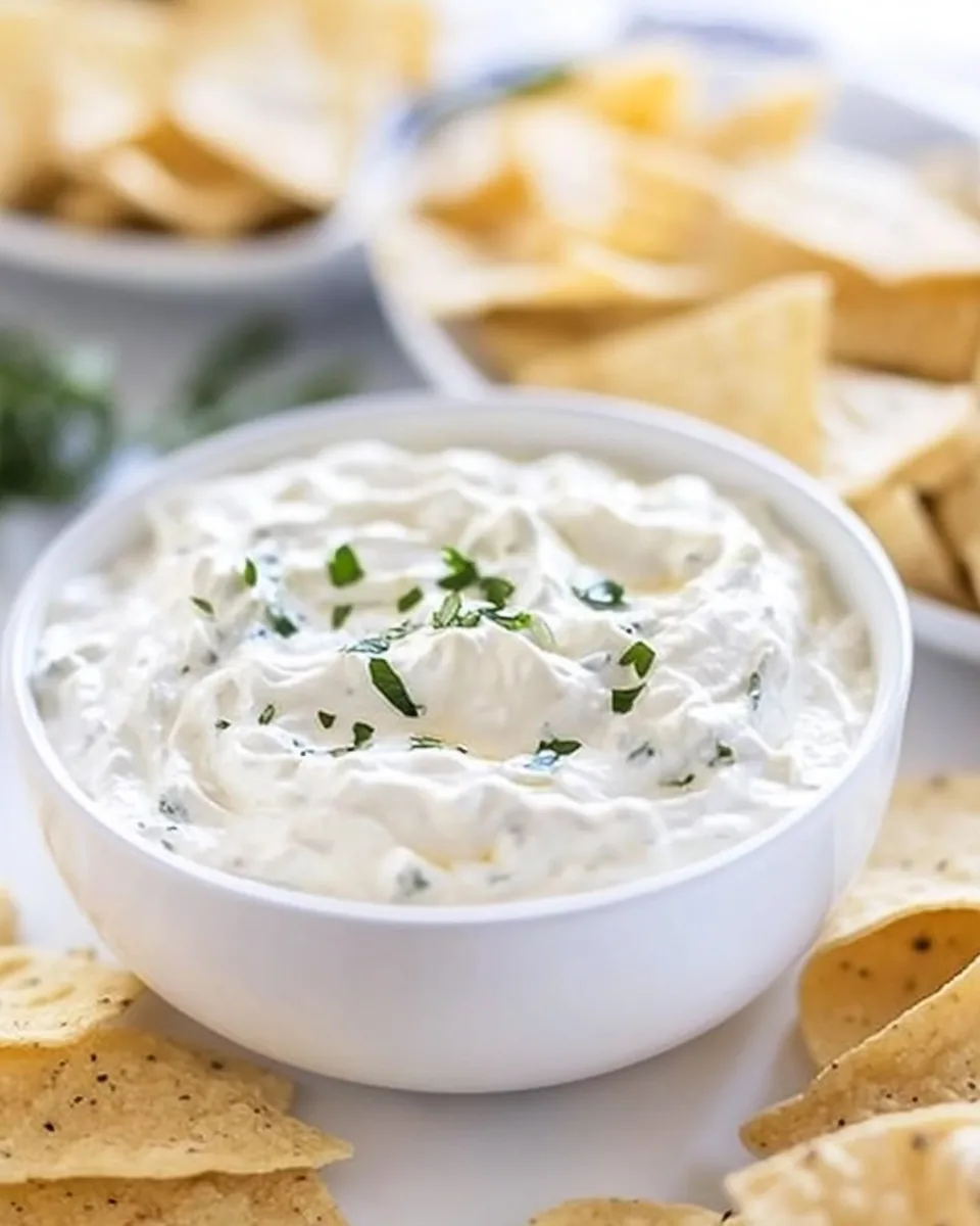 Easy Homemade Chip Dip