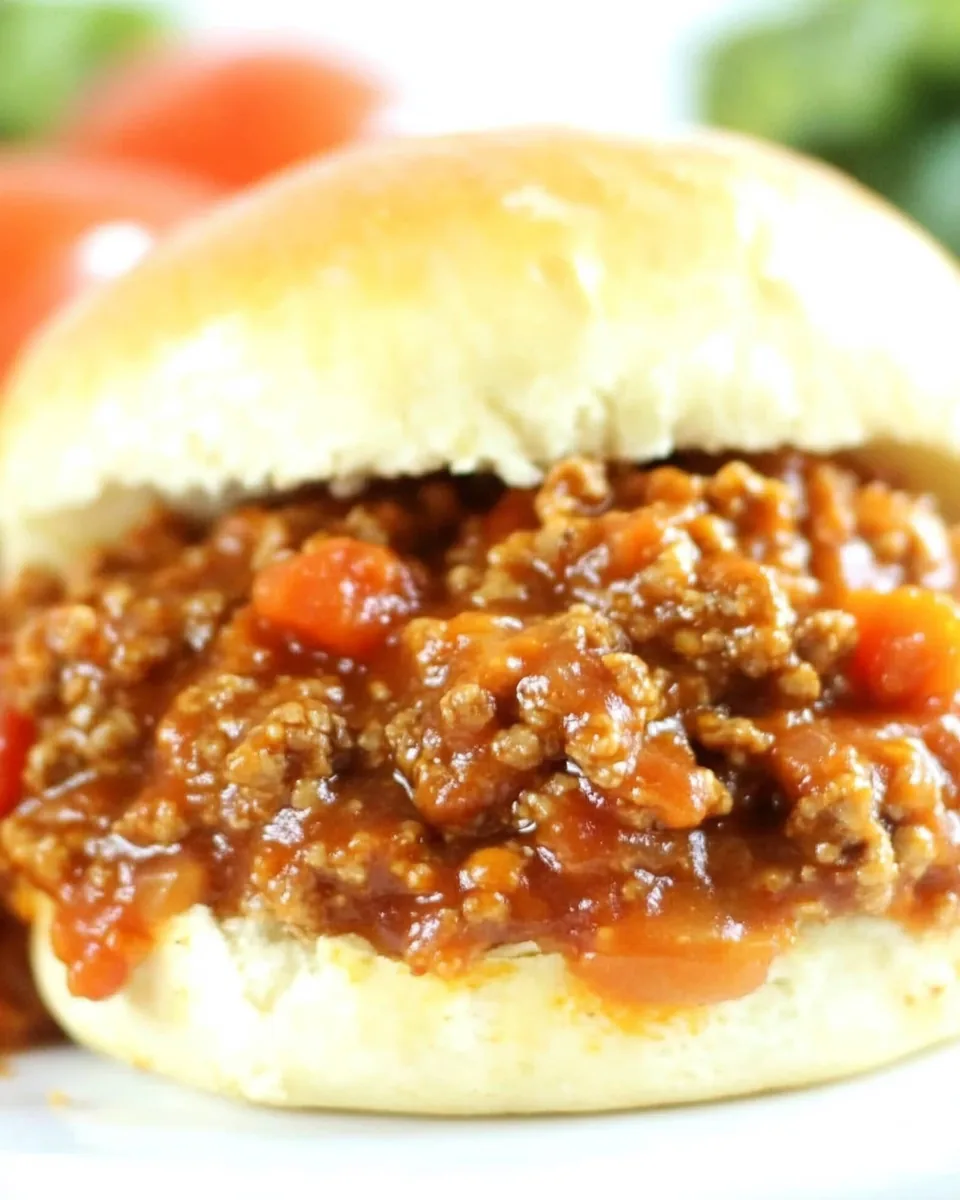 Easy Homemade Sloppy Joes