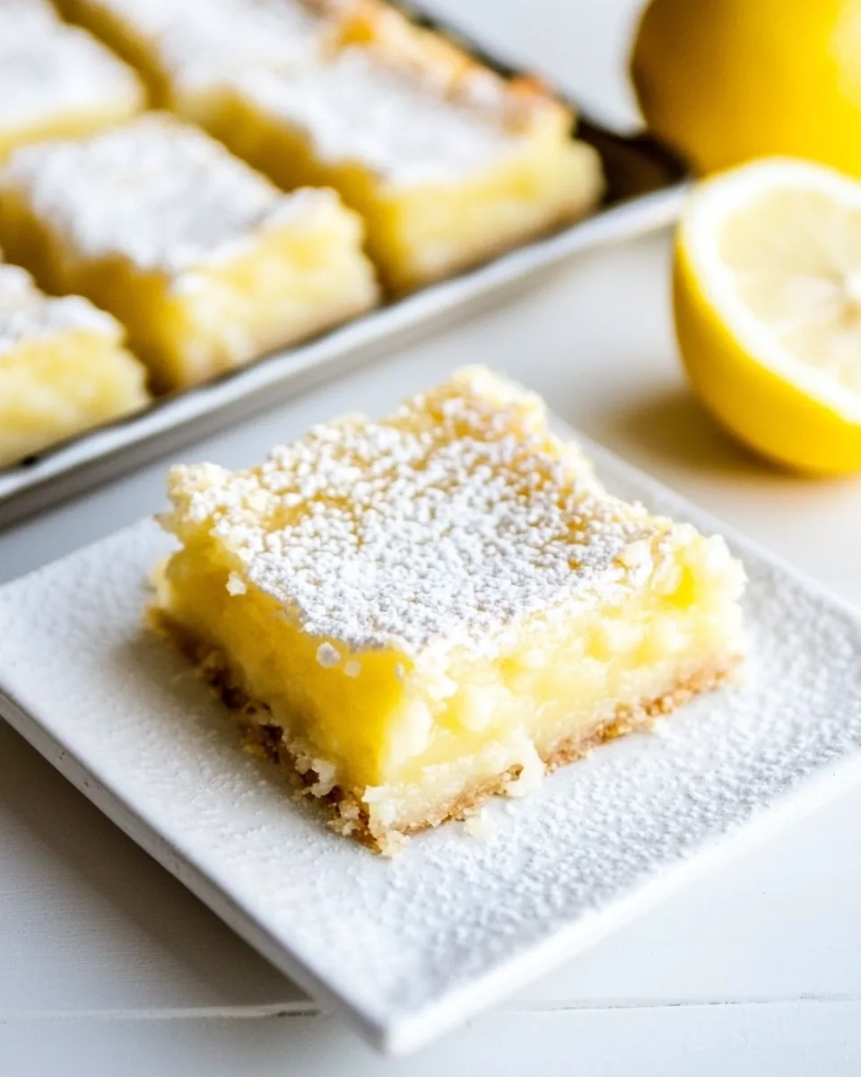 Easy Lemon Bars