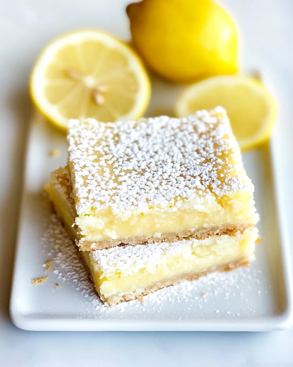 Easy Lemon Bars