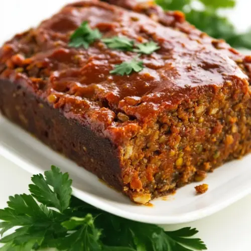 Easy Lentil Vegetable Loaf