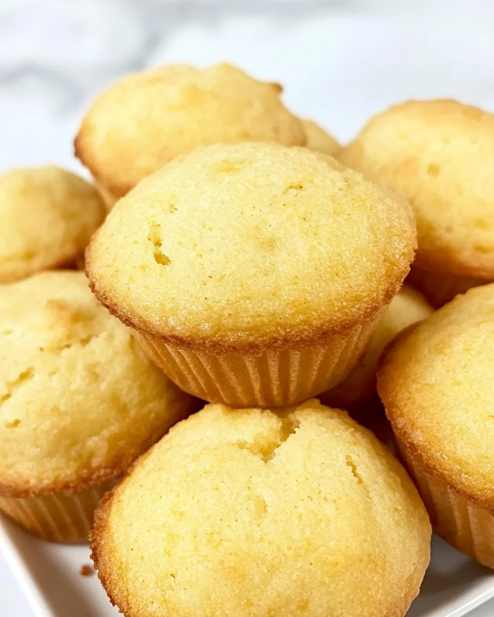 Easy Mini Cornbread Muffins