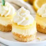 Easy Mini Lemon Cheesecakes