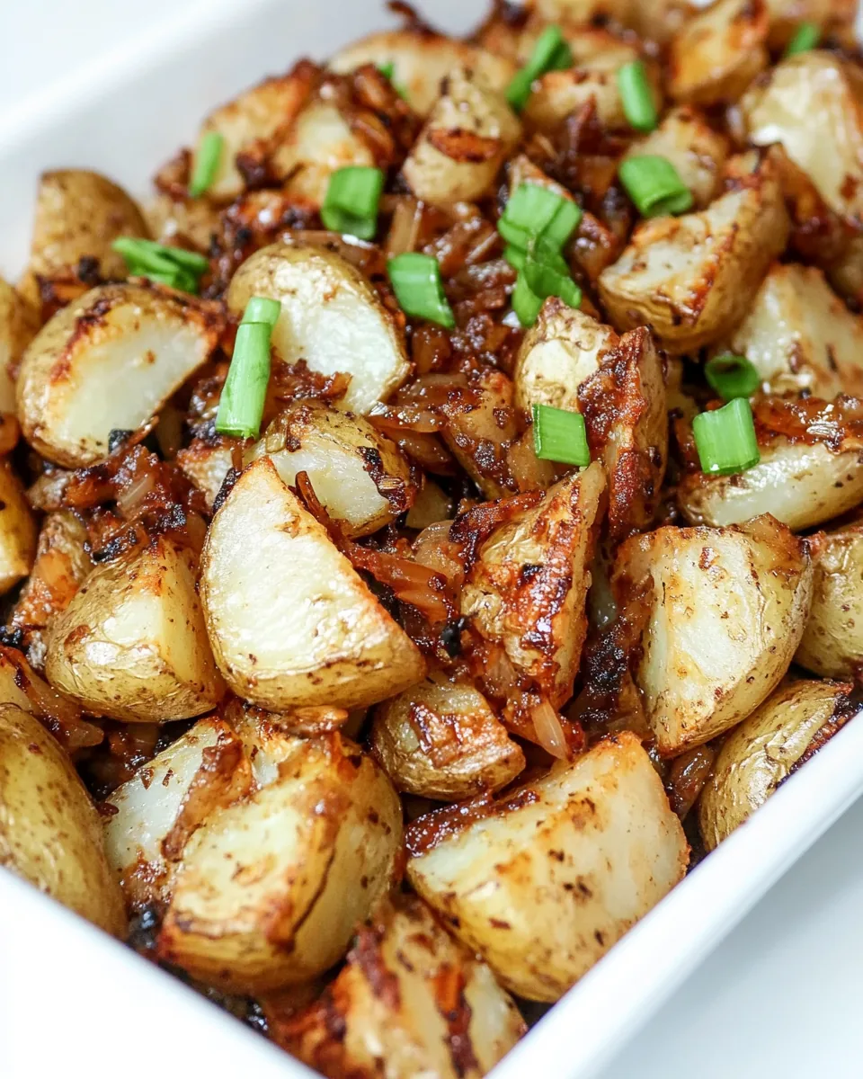 Easy Oven Roasted Potatoes