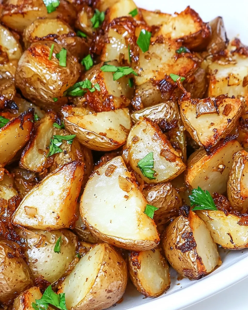 Easy Oven Roasted Potatoes