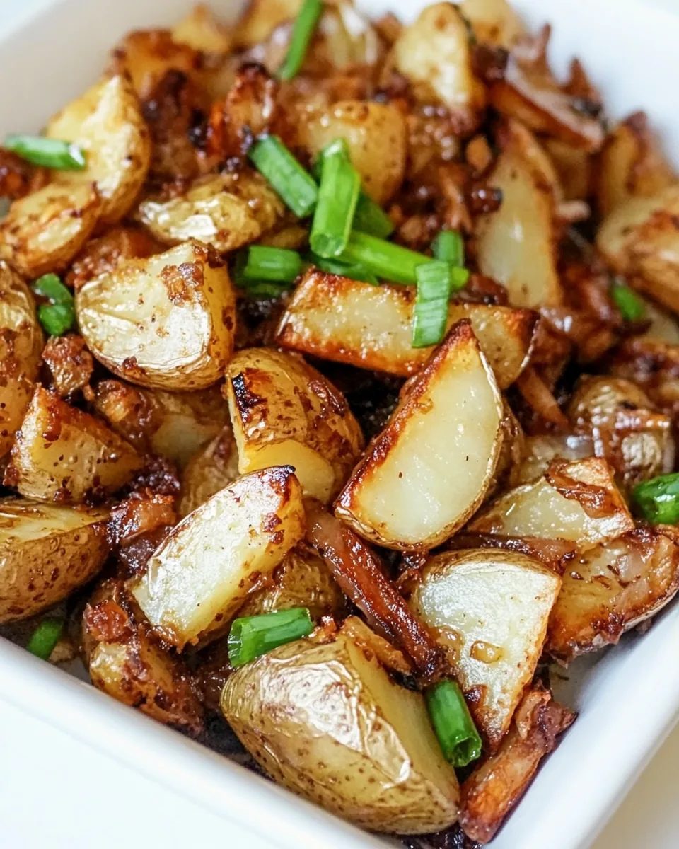 Easy Oven Roasted Potatoes