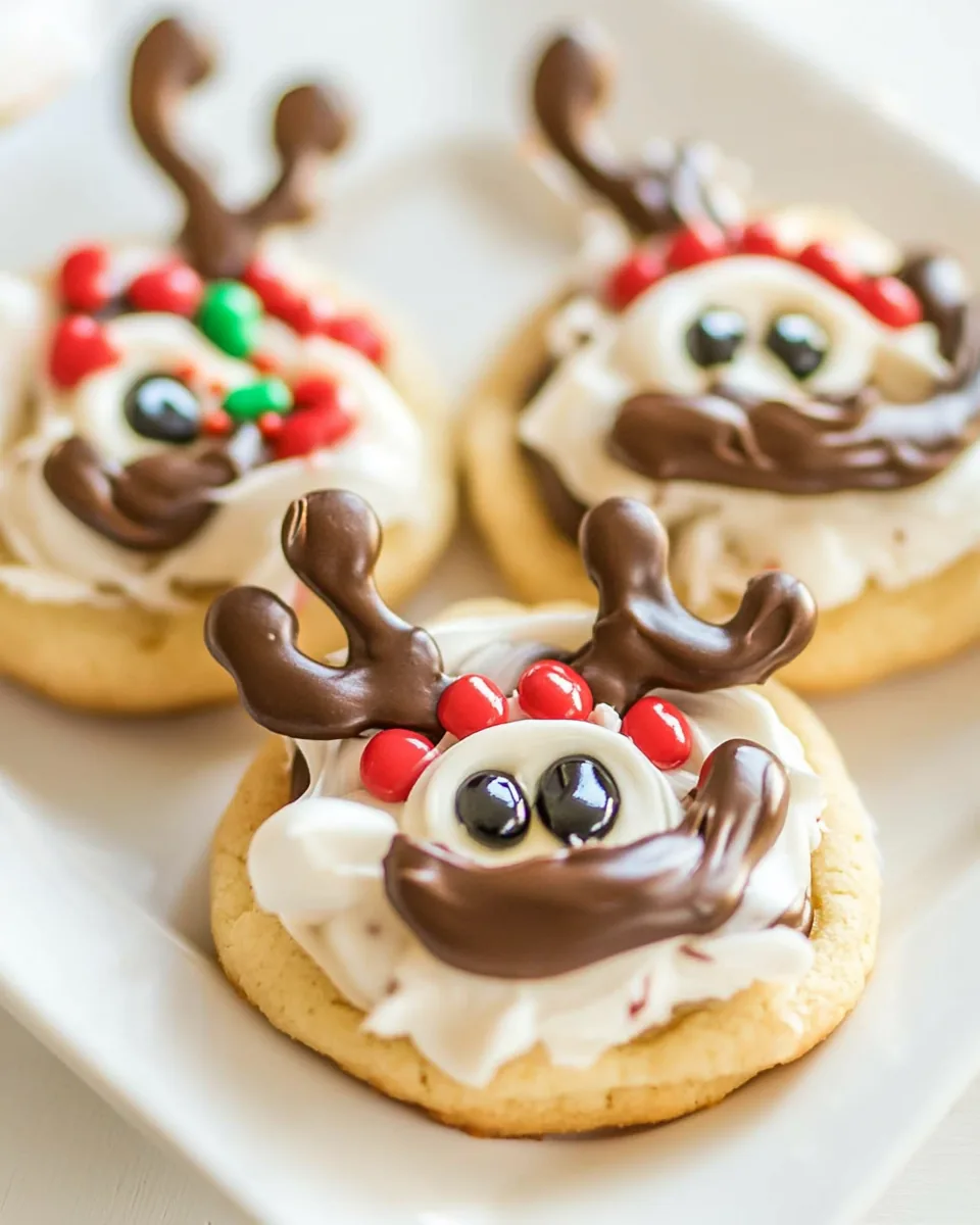 Easy Reindeer Cookies