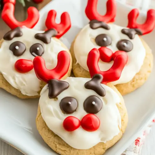 Easy Reindeer Cookies