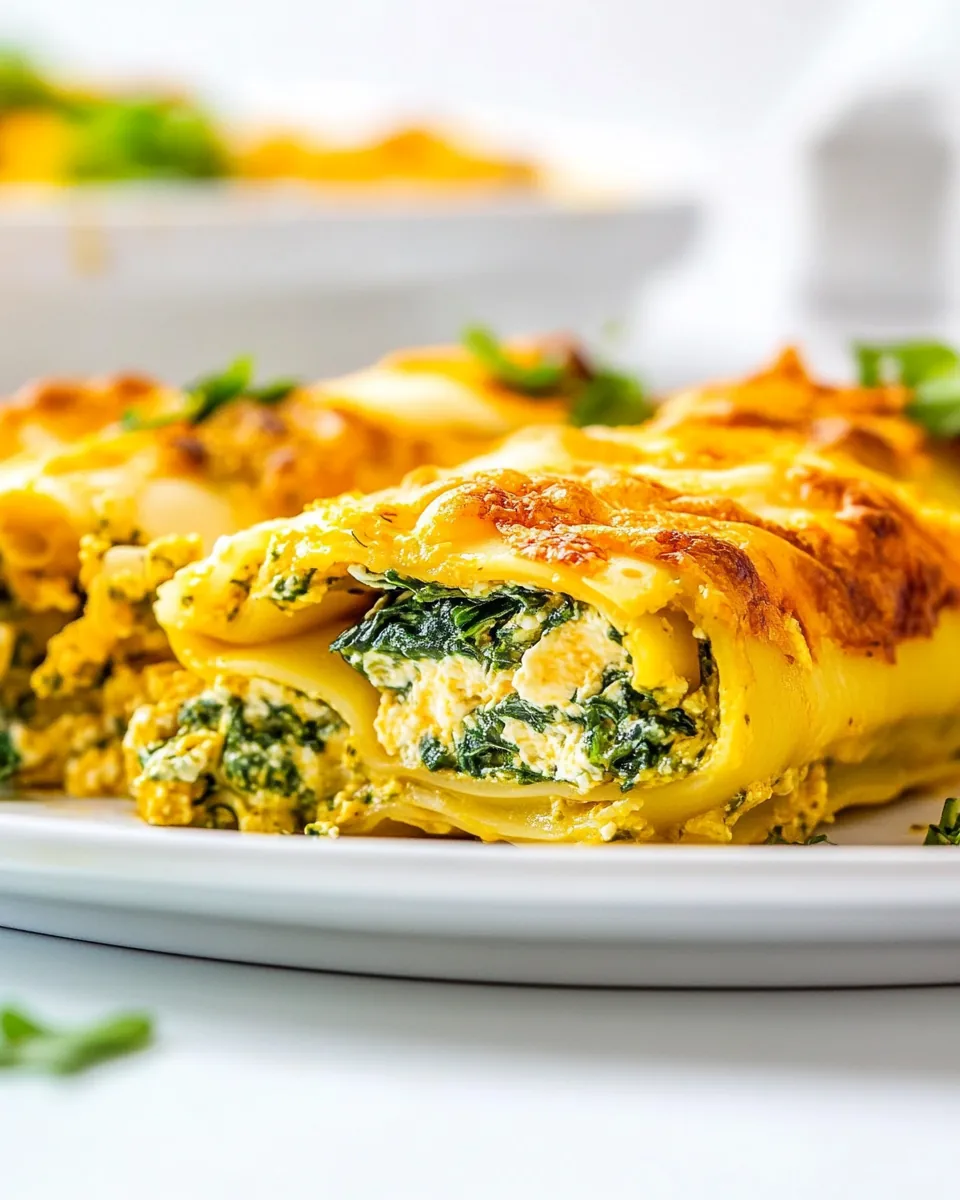 Easy Spinach Manicotti Recipe