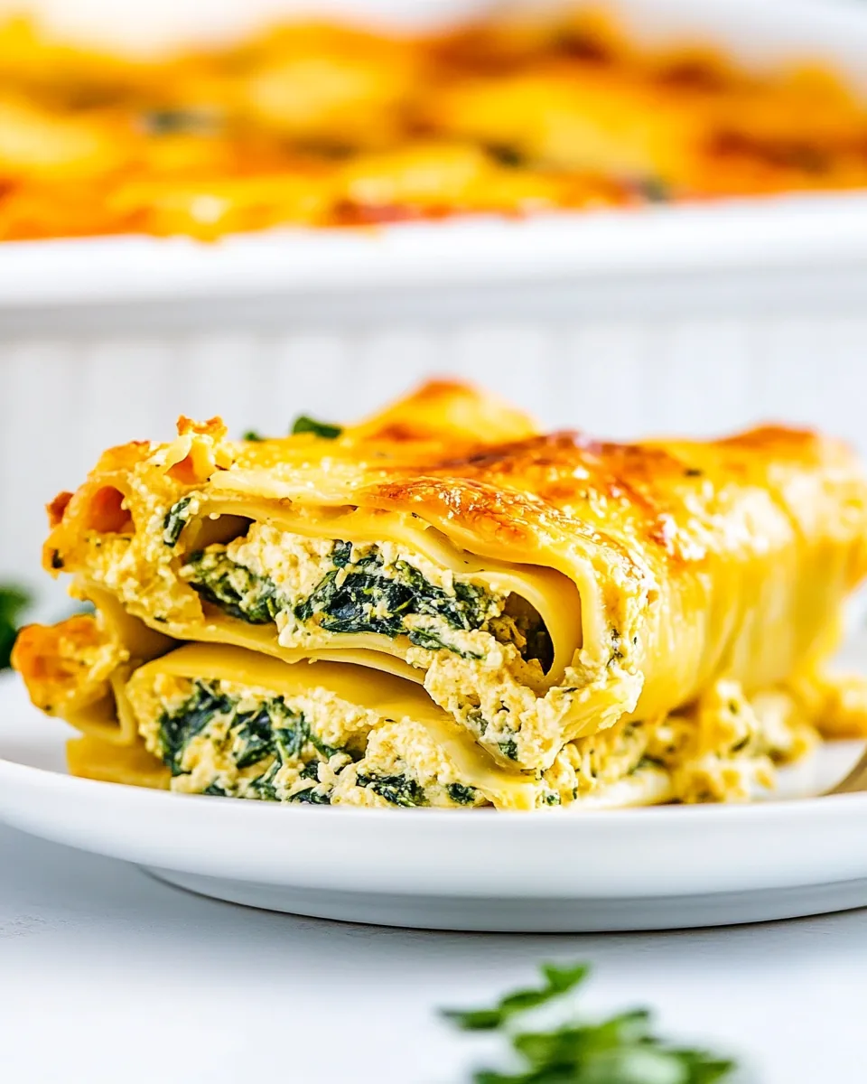 Easy Spinach Manicotti Recipe