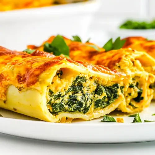 Easy Spinach Manicotti Recipe