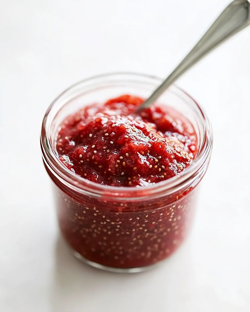 Easy Strawberry Chia Jam