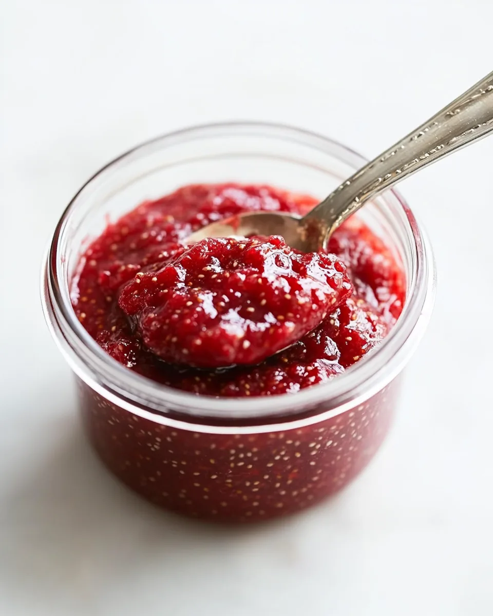 Easy Strawberry Chia Jam