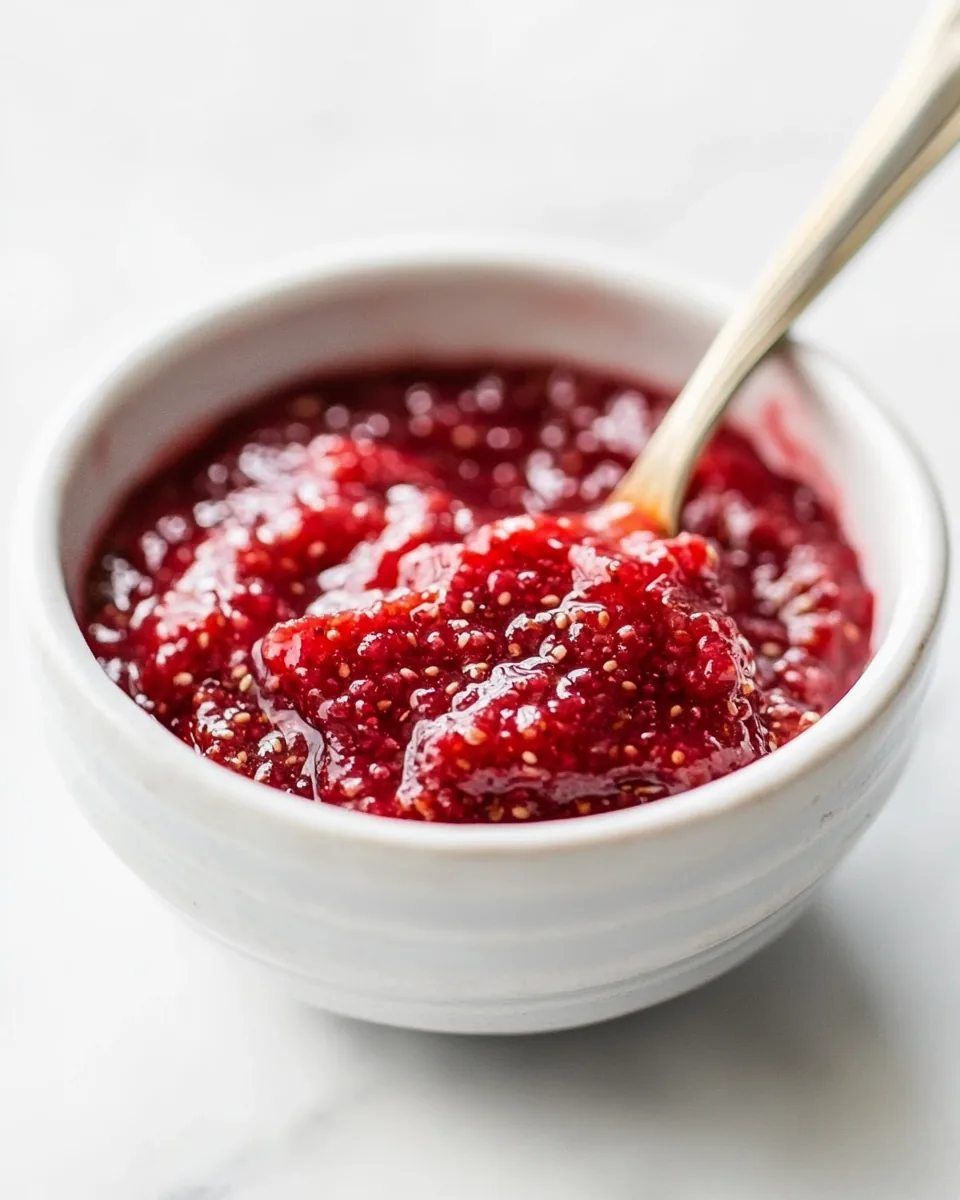 Easy Strawberry Chia Jam