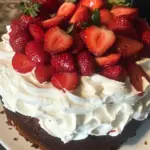 Easy Strawberry Easter Cake