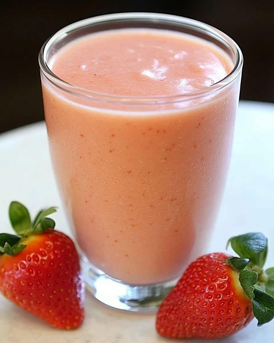 Easy Strawberry Mango Smoothie