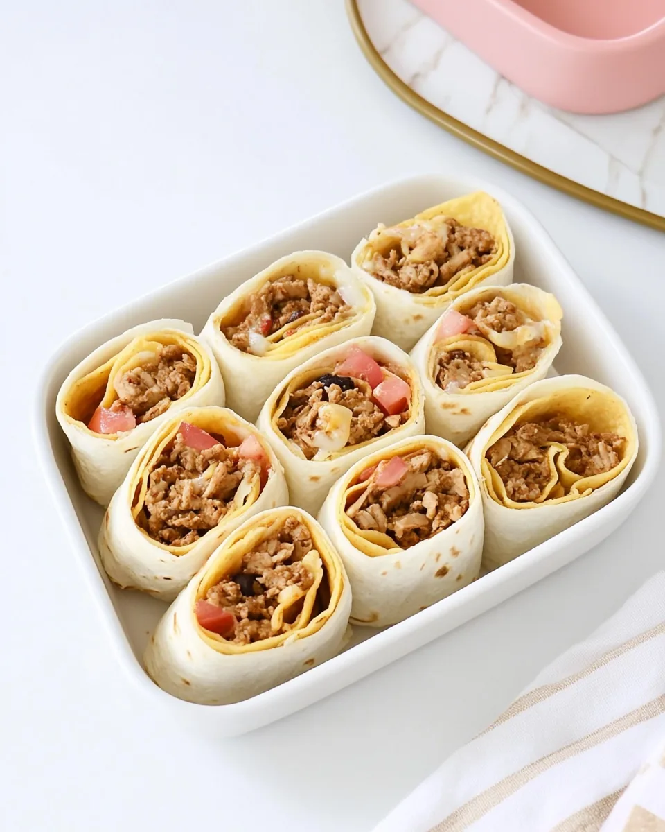 Easy Taco Roll Ups