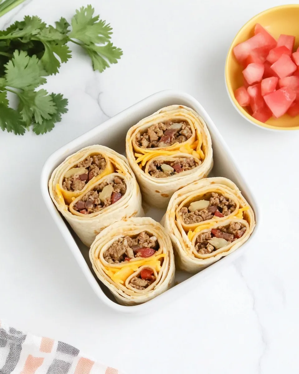 Easy Taco Roll Ups