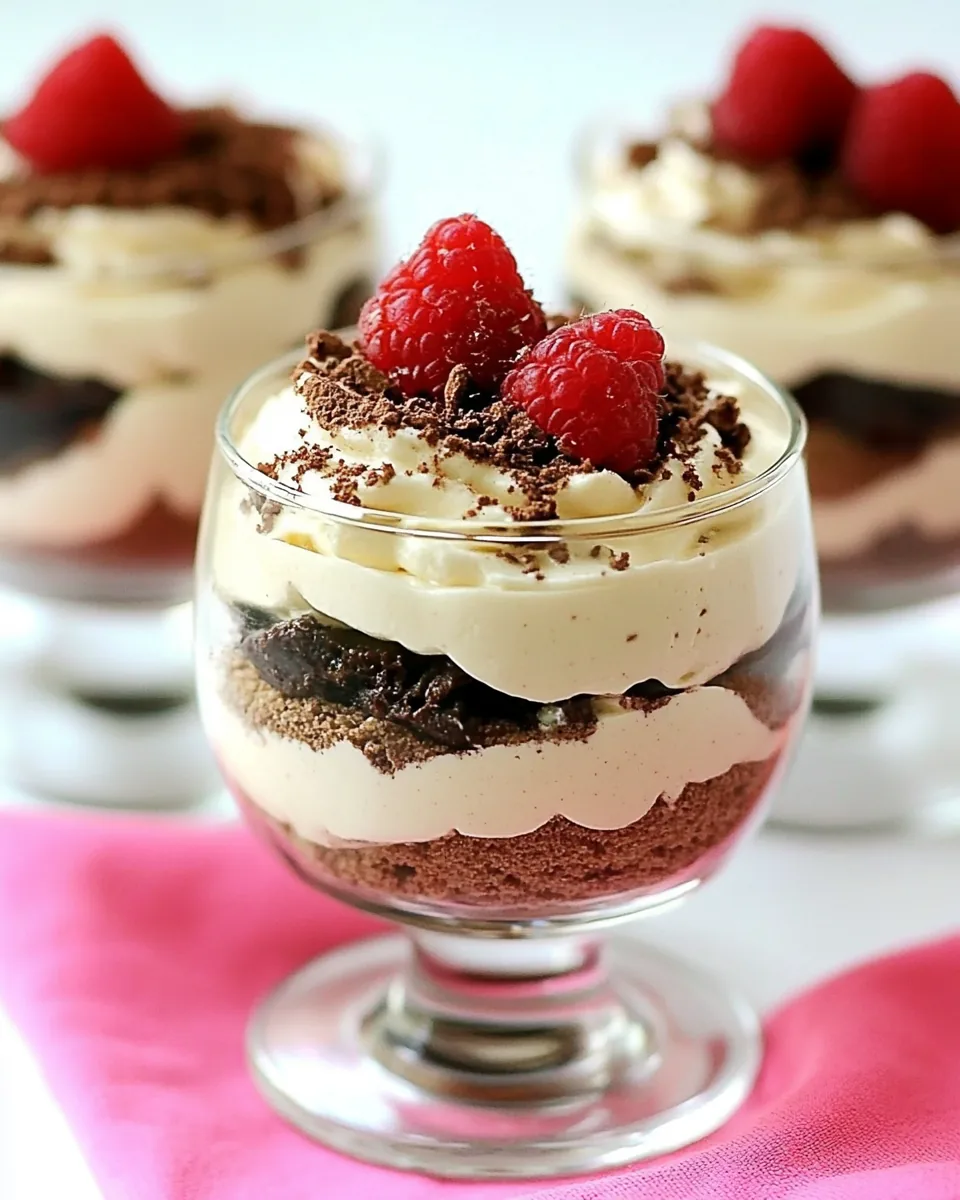 Easy Tiramisu Trifles
