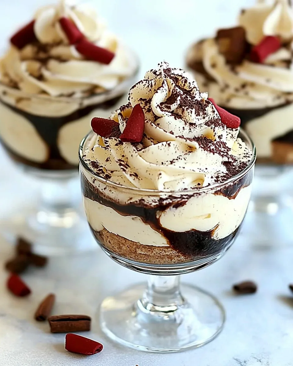 Easy Tiramisu Trifles