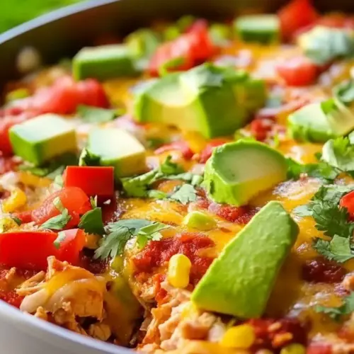 Easy Turkey Enchilada Skillet