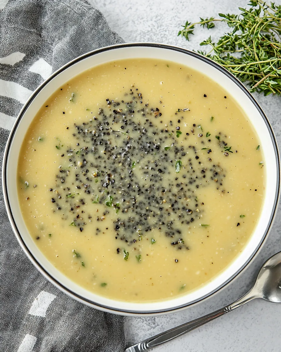 Easy Vegan Peppercorn Sauce