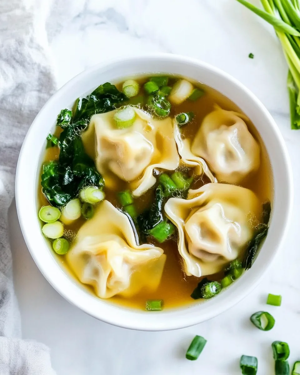 Easy Wonton Soup