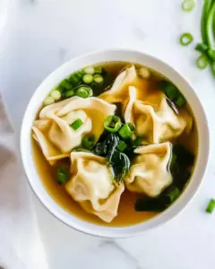 Easy Wonton Soup