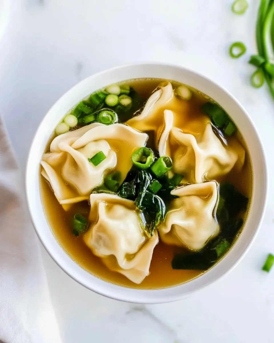 Easy Wonton Soup