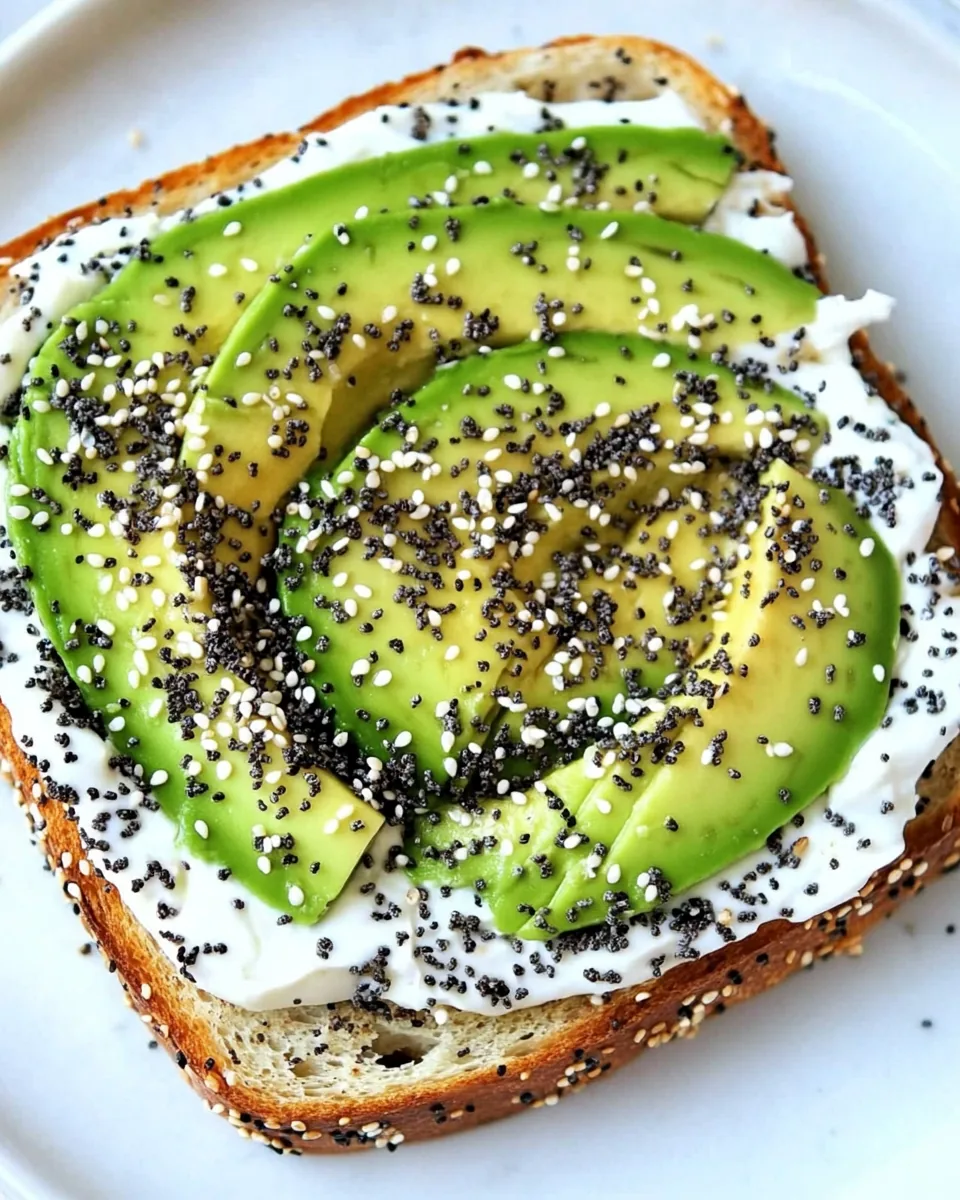 Everything Bagel Avocado Toast