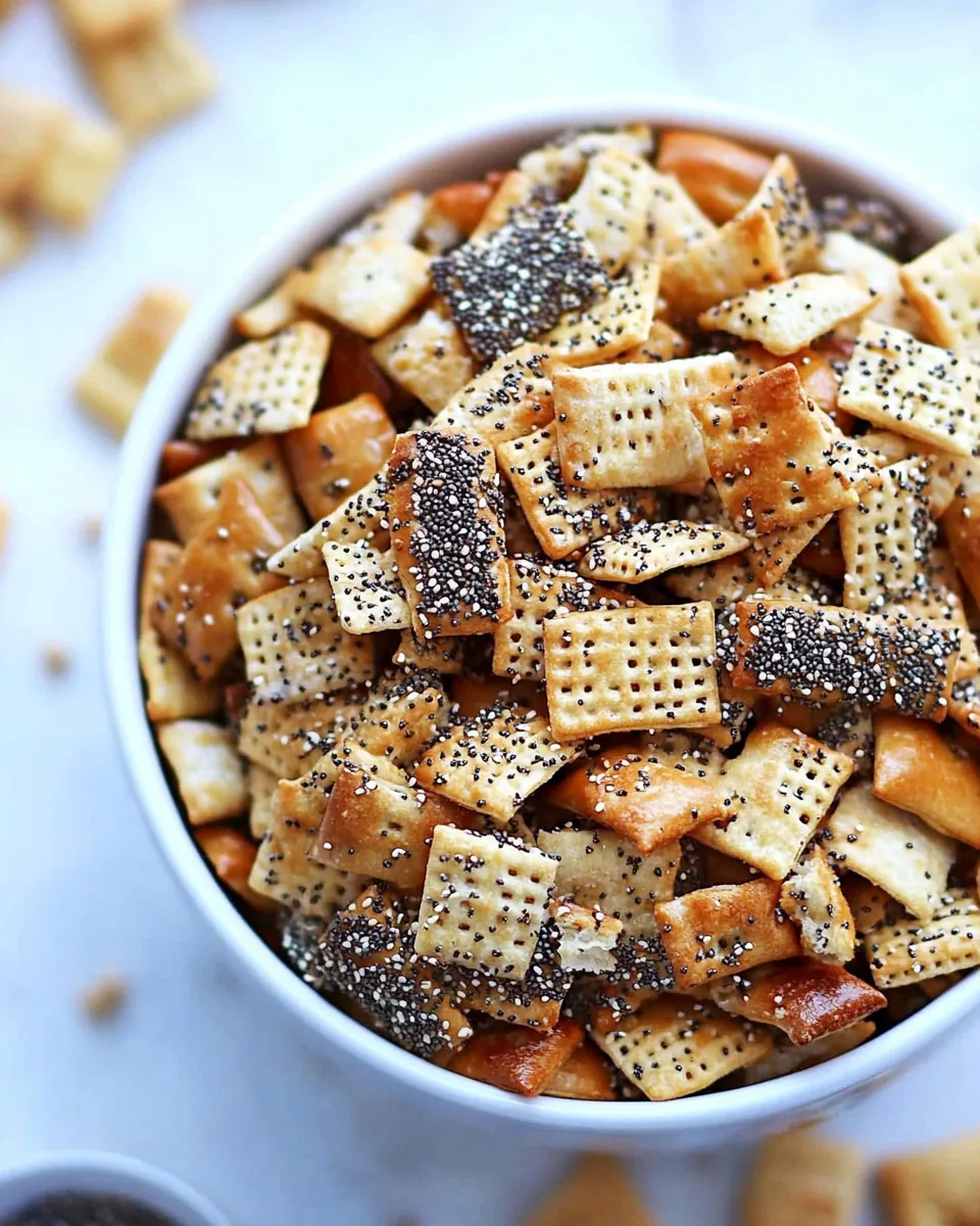 Everything Bagel Chex Mix