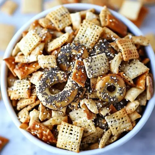Everything Bagel Chex Mix