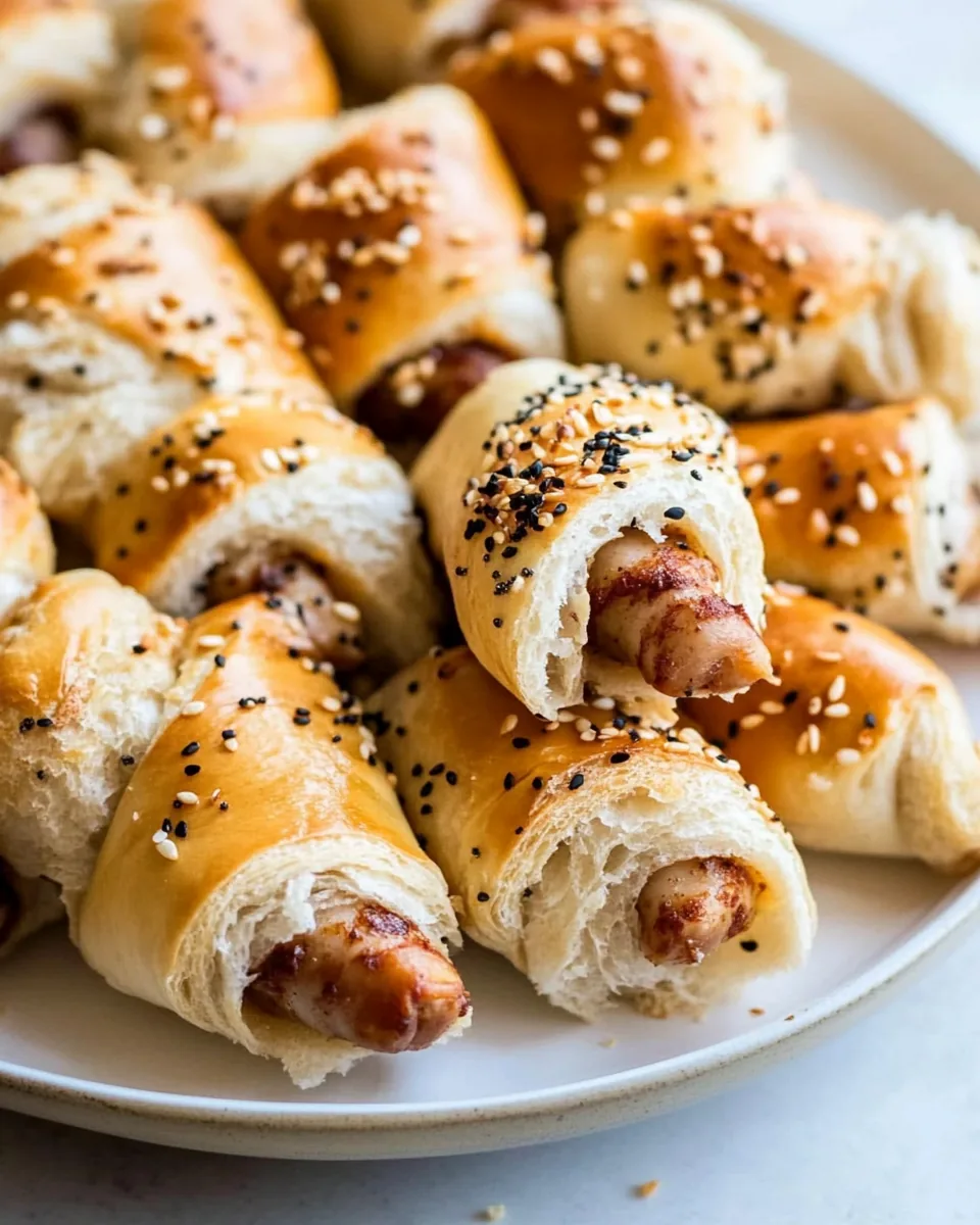 Everything Bagel Pigs in a Blanket