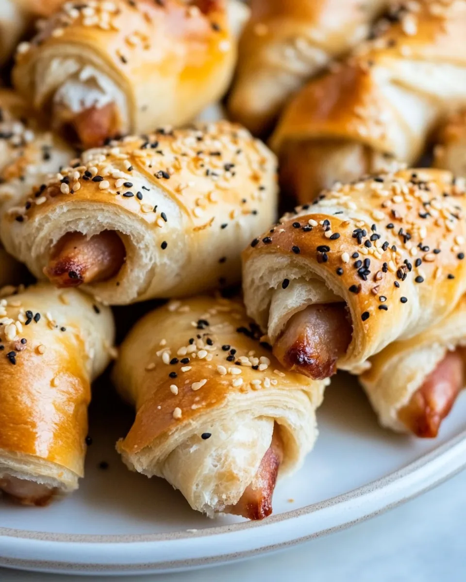 Everything Bagel Pigs in a Blanket