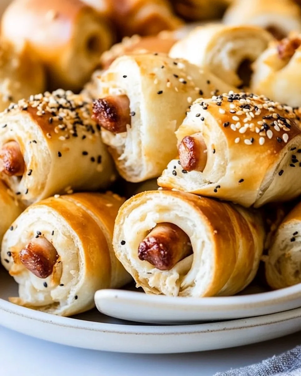 Everything Bagel Pigs in a Blanket