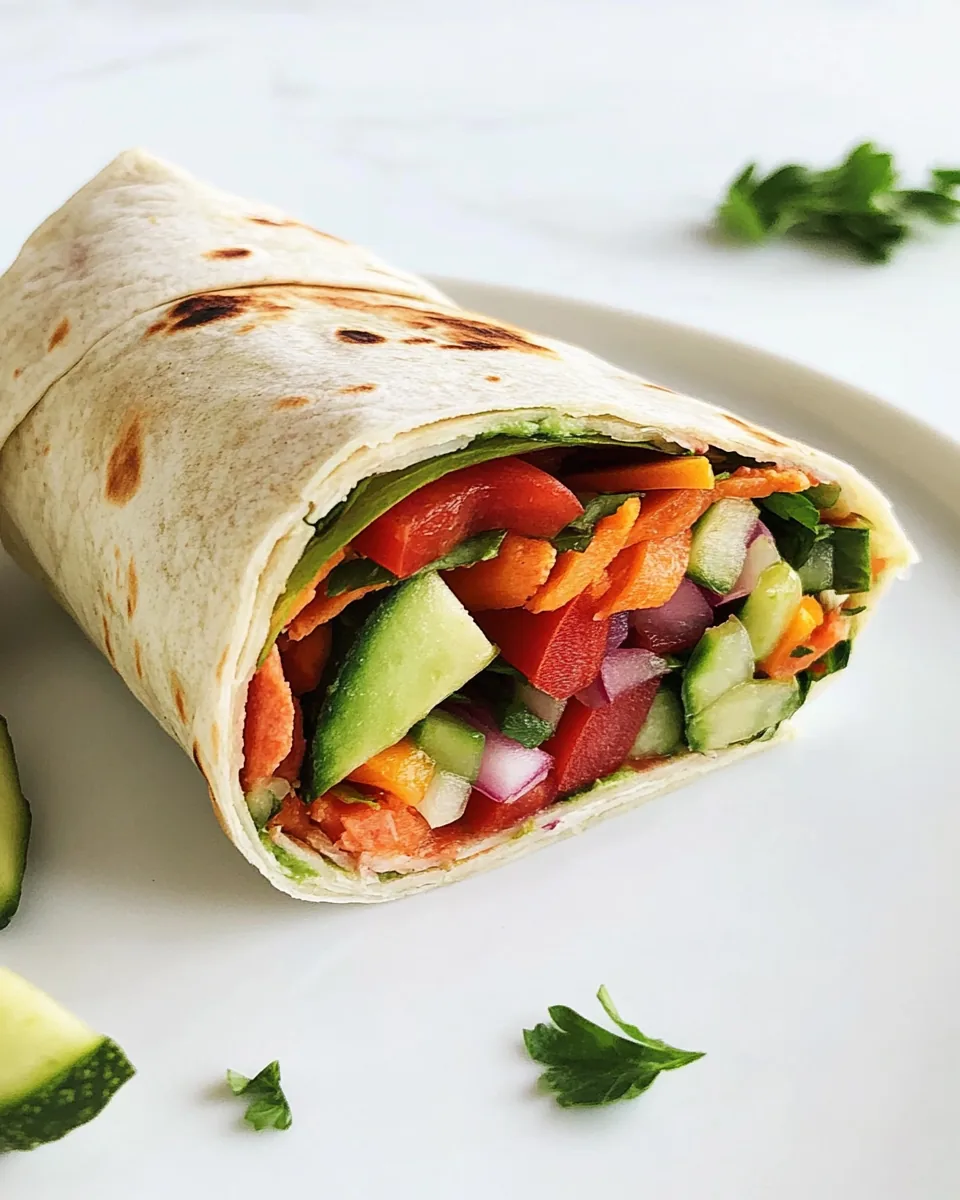 Favorite Veggie Wrap Recipe
