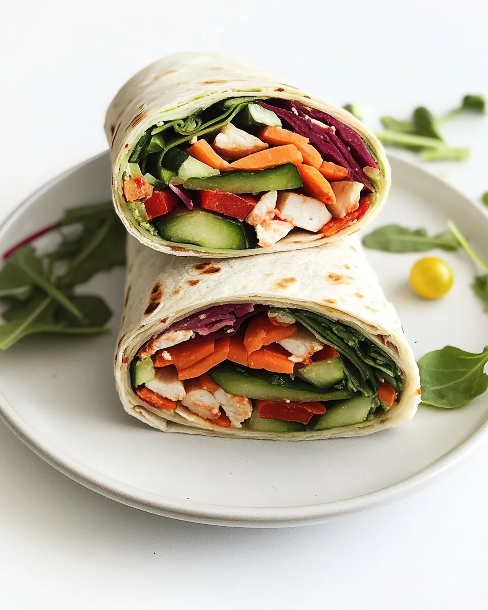 Favorite Veggie Wrap Recipe