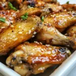 Fermented Honey Garlic Chicken Wings