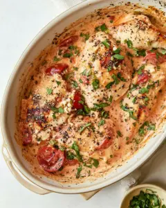 Feta Chicken Bake