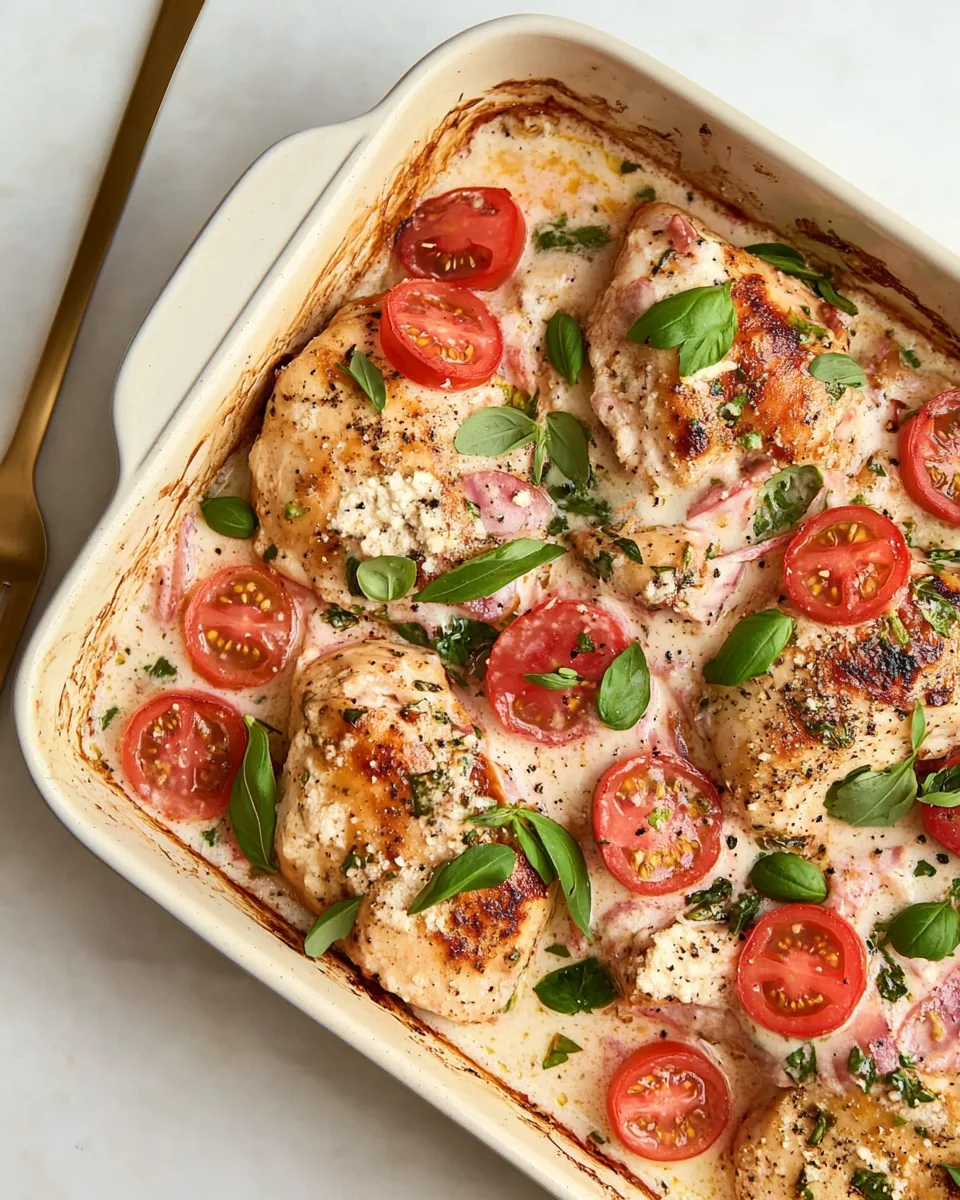 Feta Chicken Bake