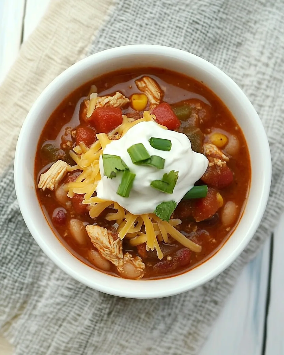 Fiery Chicken Chili