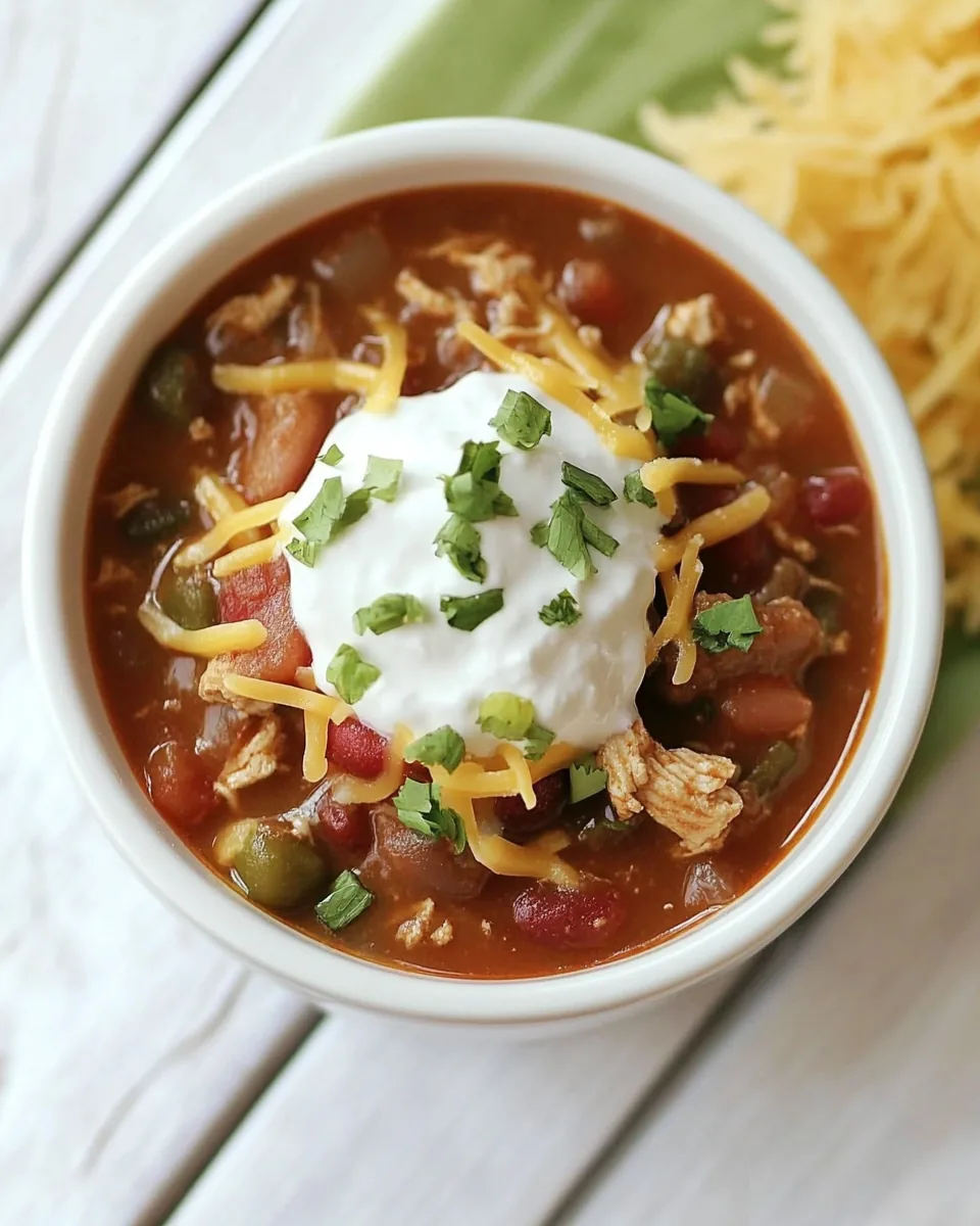 Fiery Chicken Chili